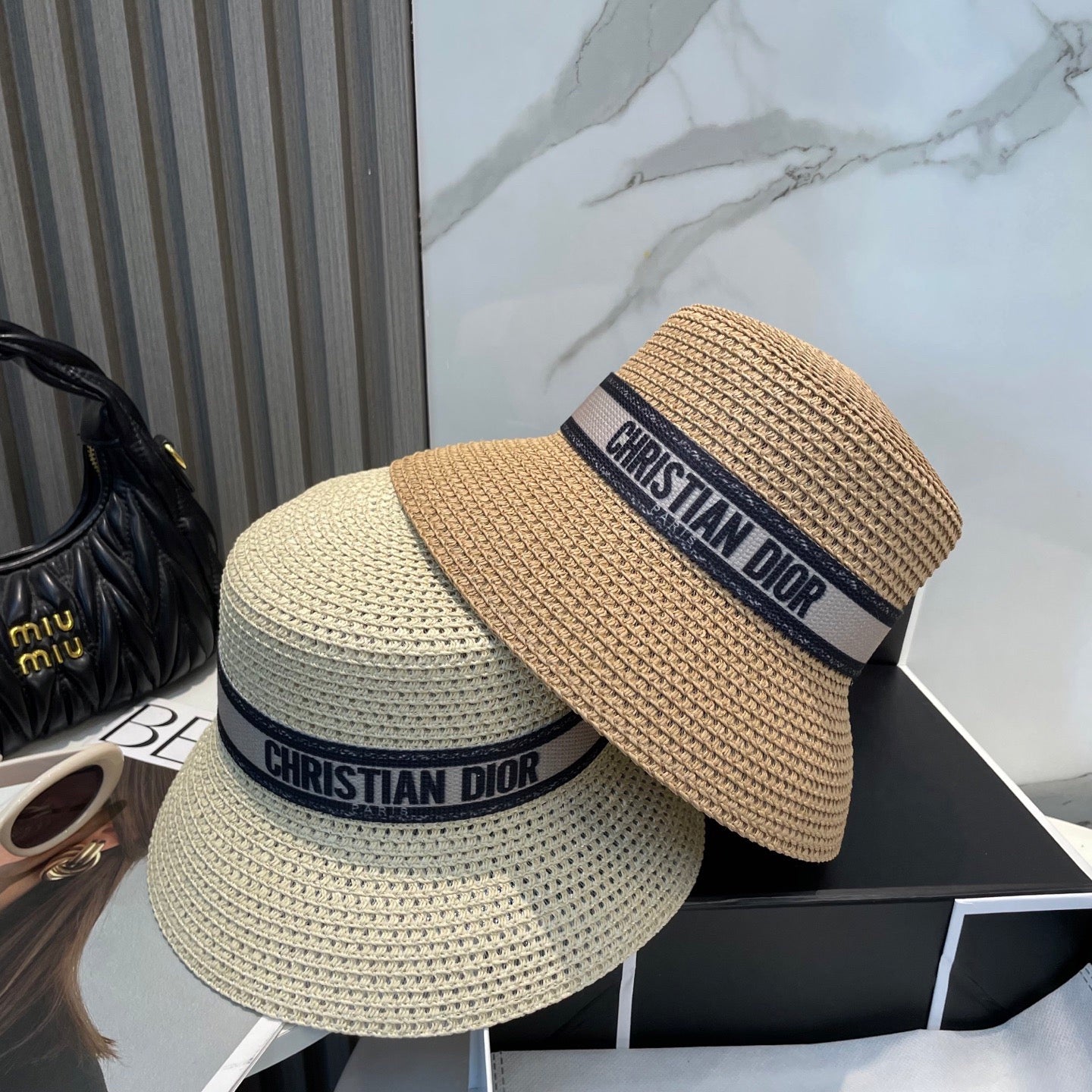 CD Wicker Hat