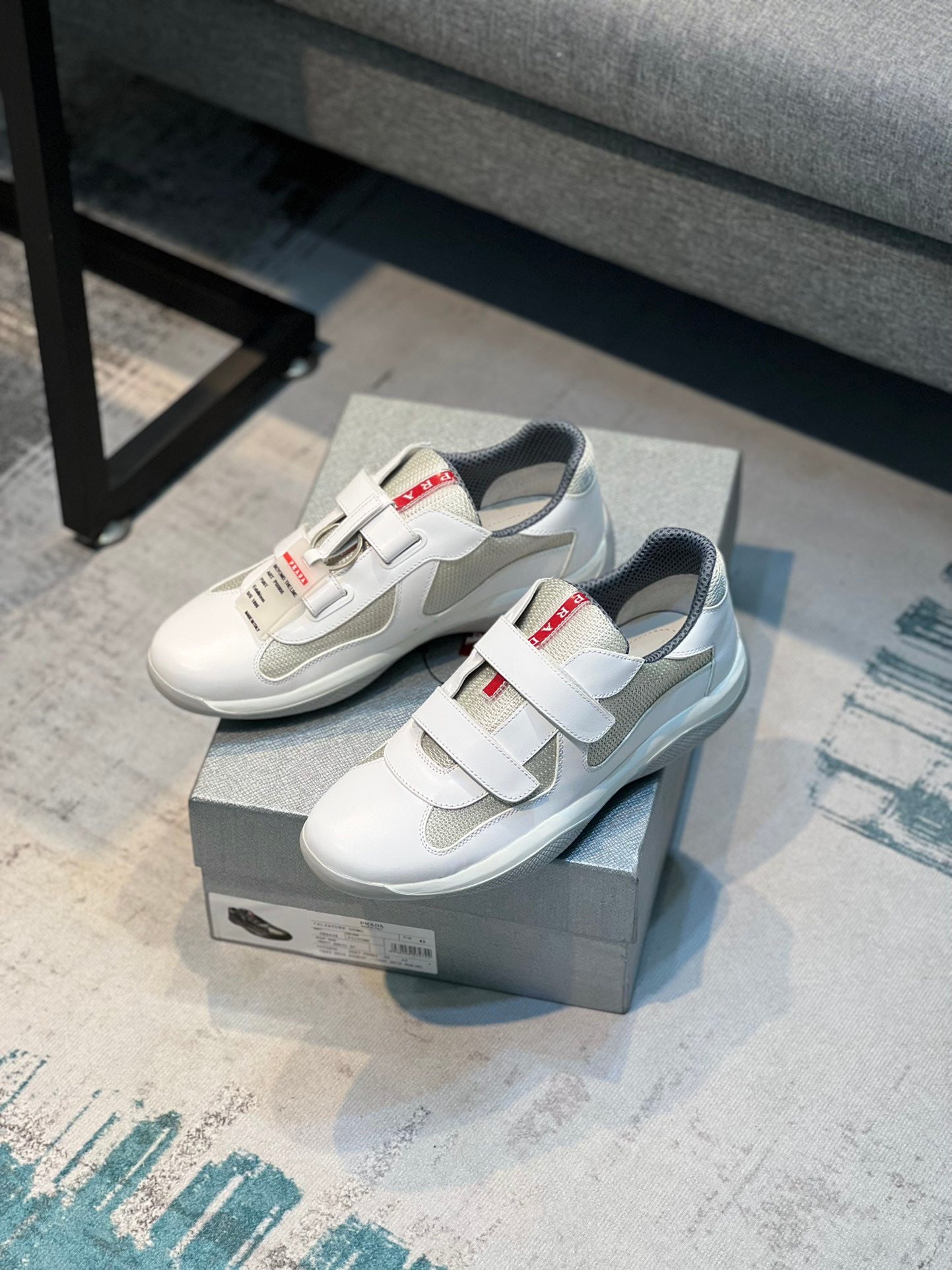 PRD White Velcro American Cup