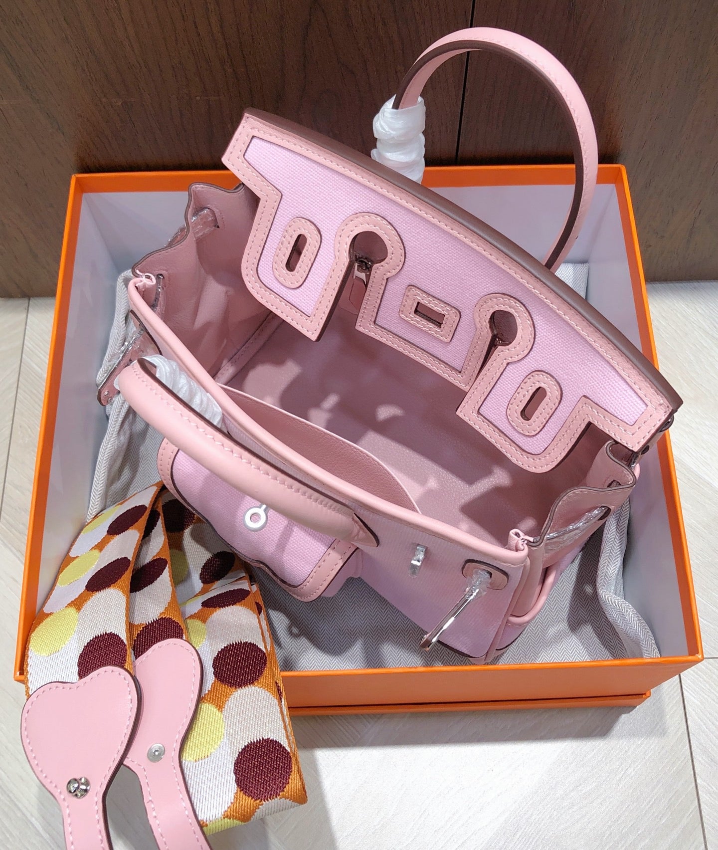 HRMS Pink Birkin Cargo