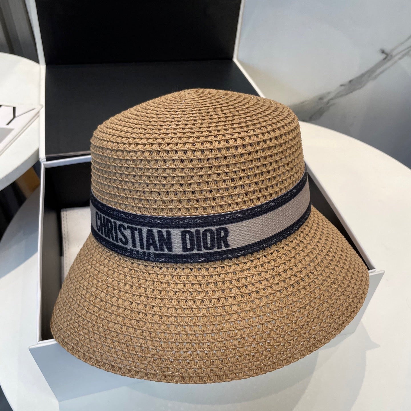 CD Wicker Hat