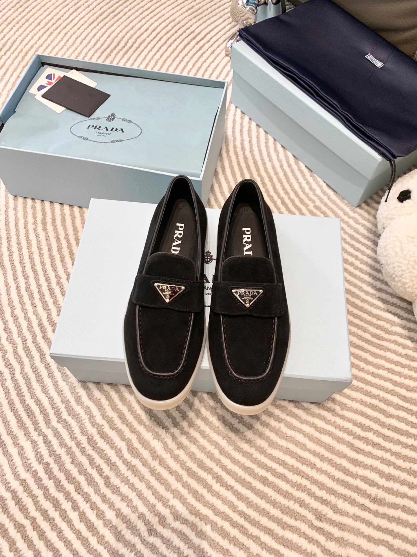 PRADA Black Loafer