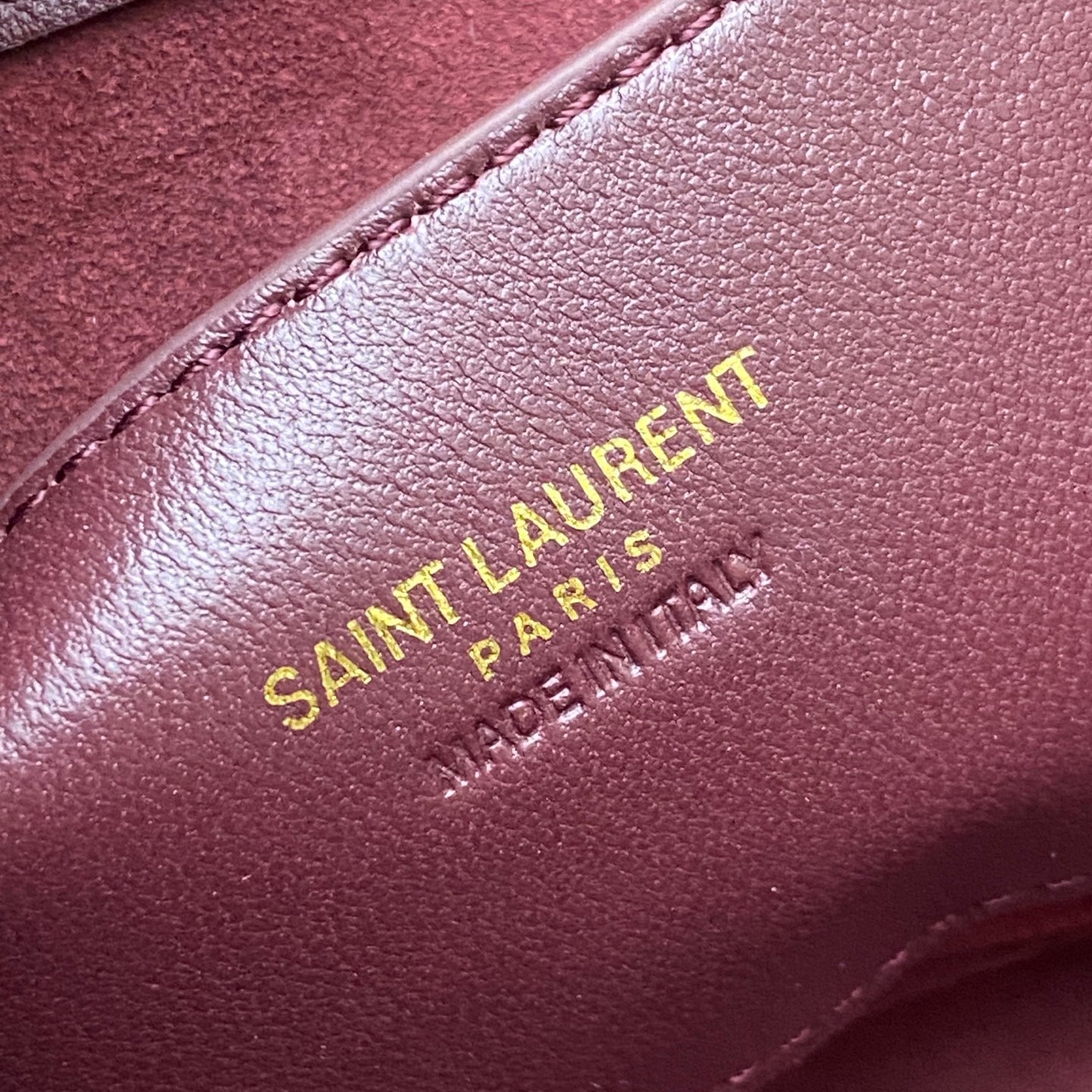 YSL Claret Red Mini Handbags