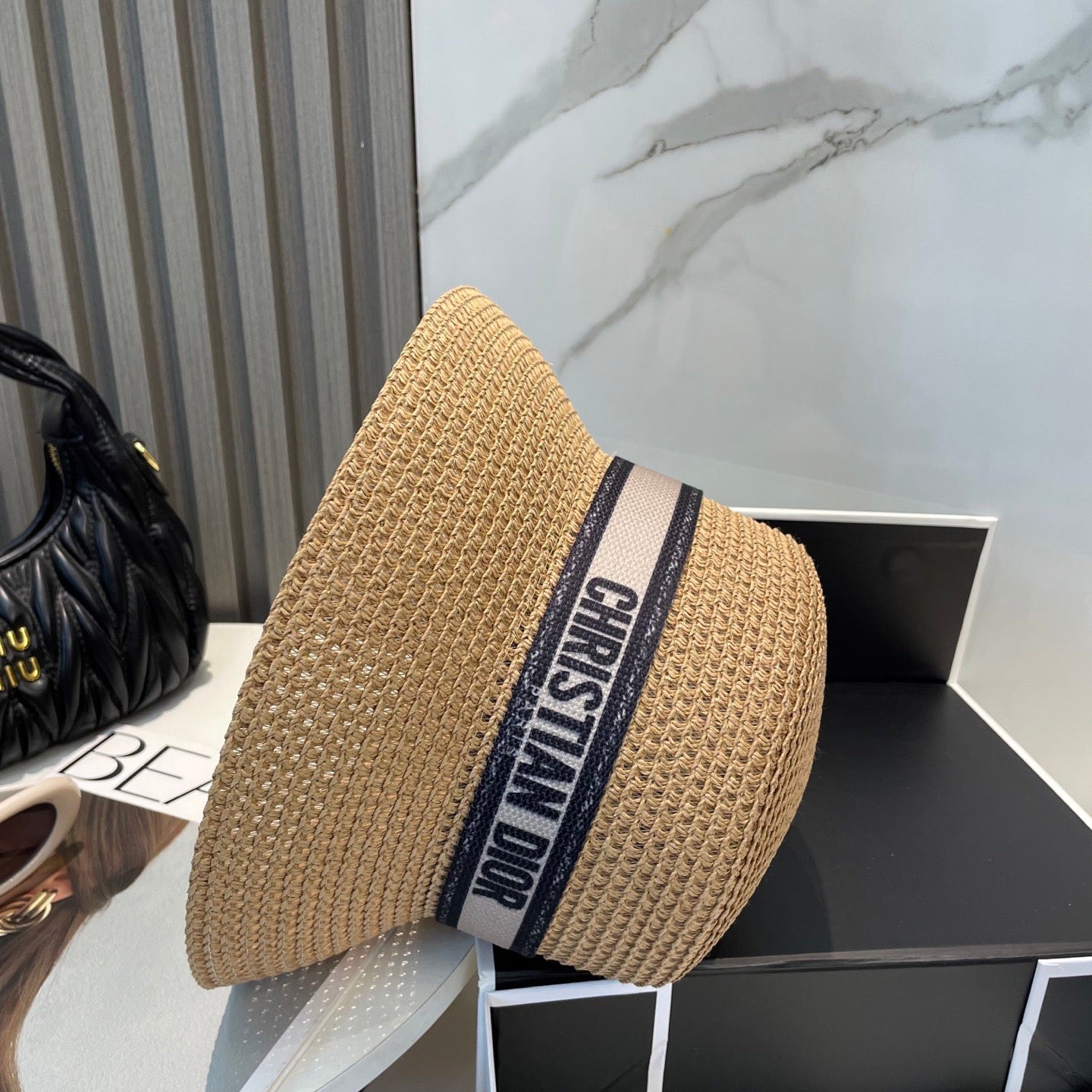 CD Wicker Hat