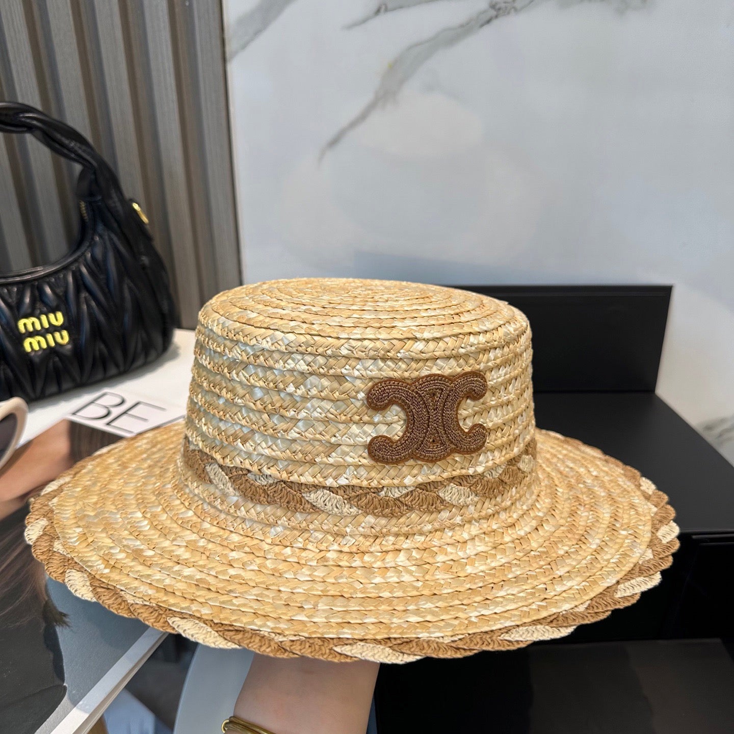 CLN Wicker Hat