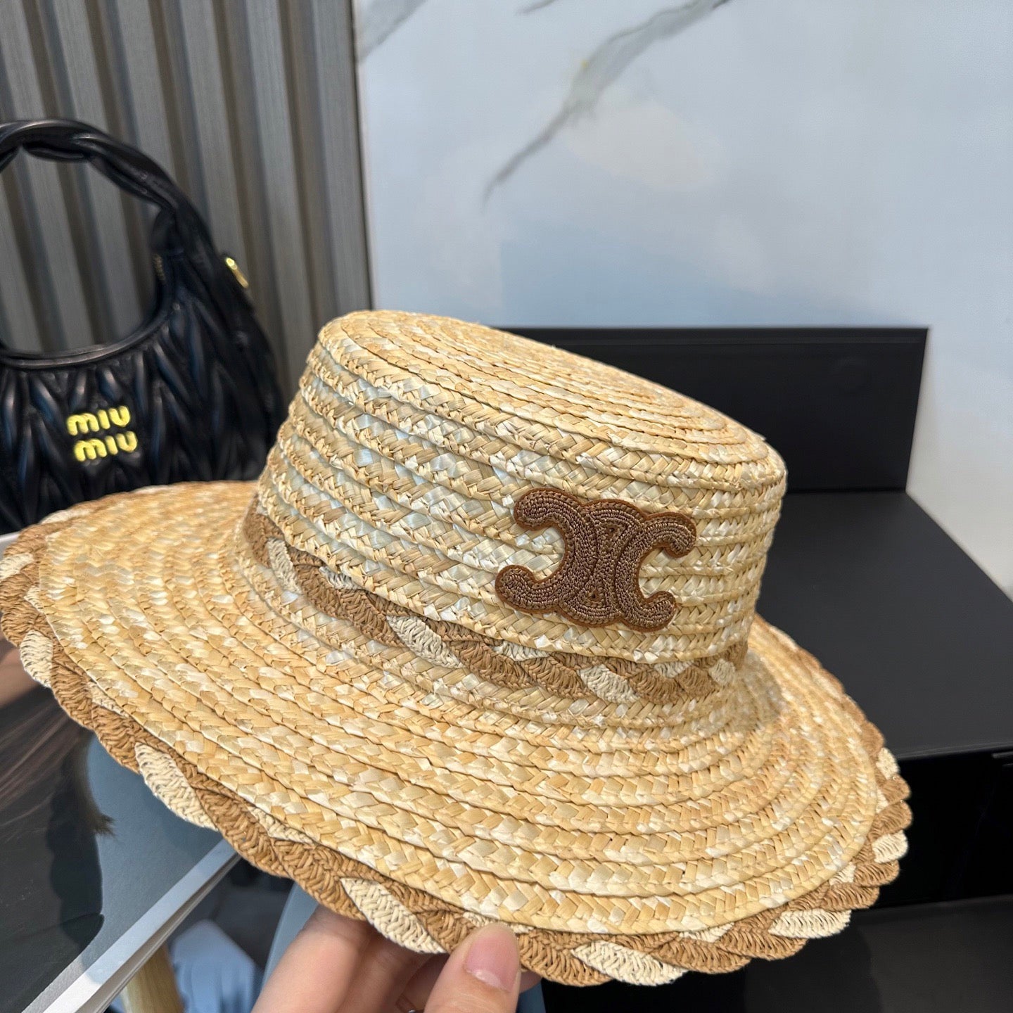 CLN Wicker Hat