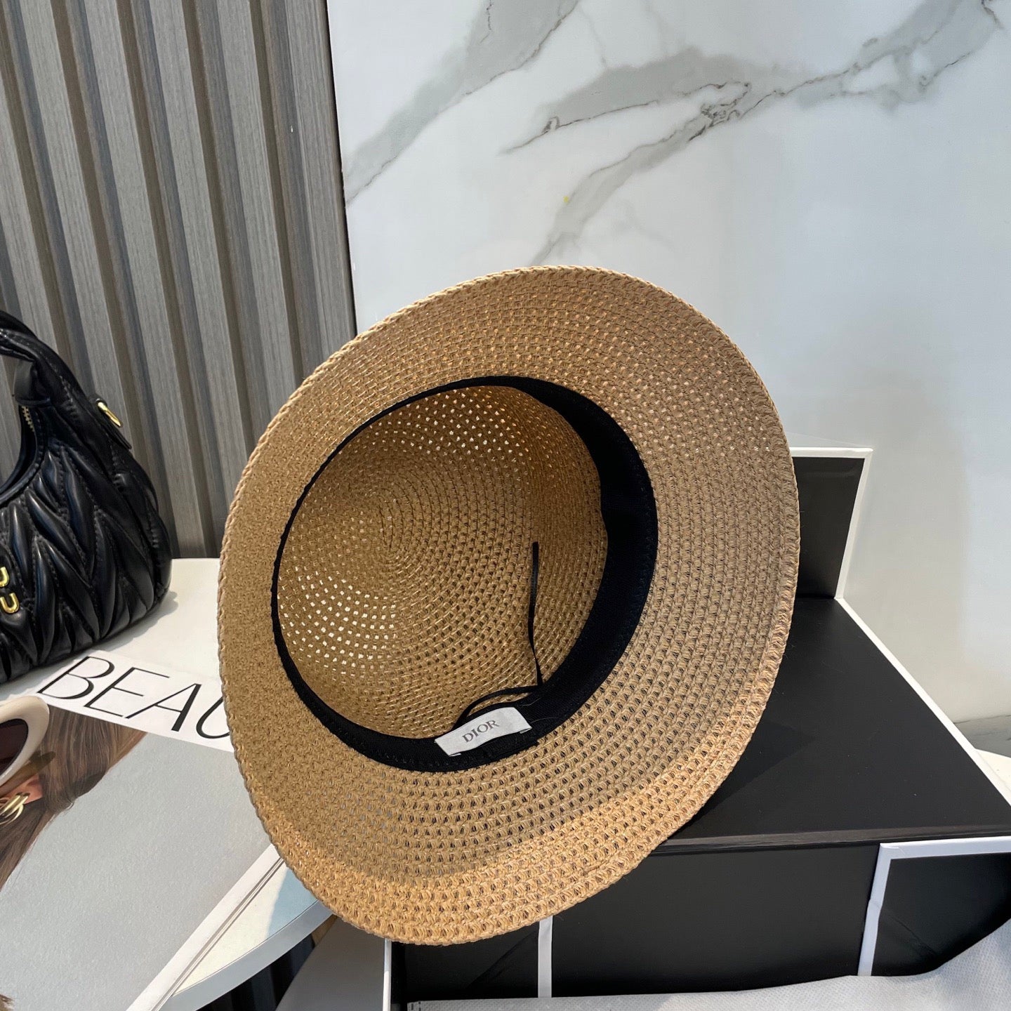CD Wicker Hat