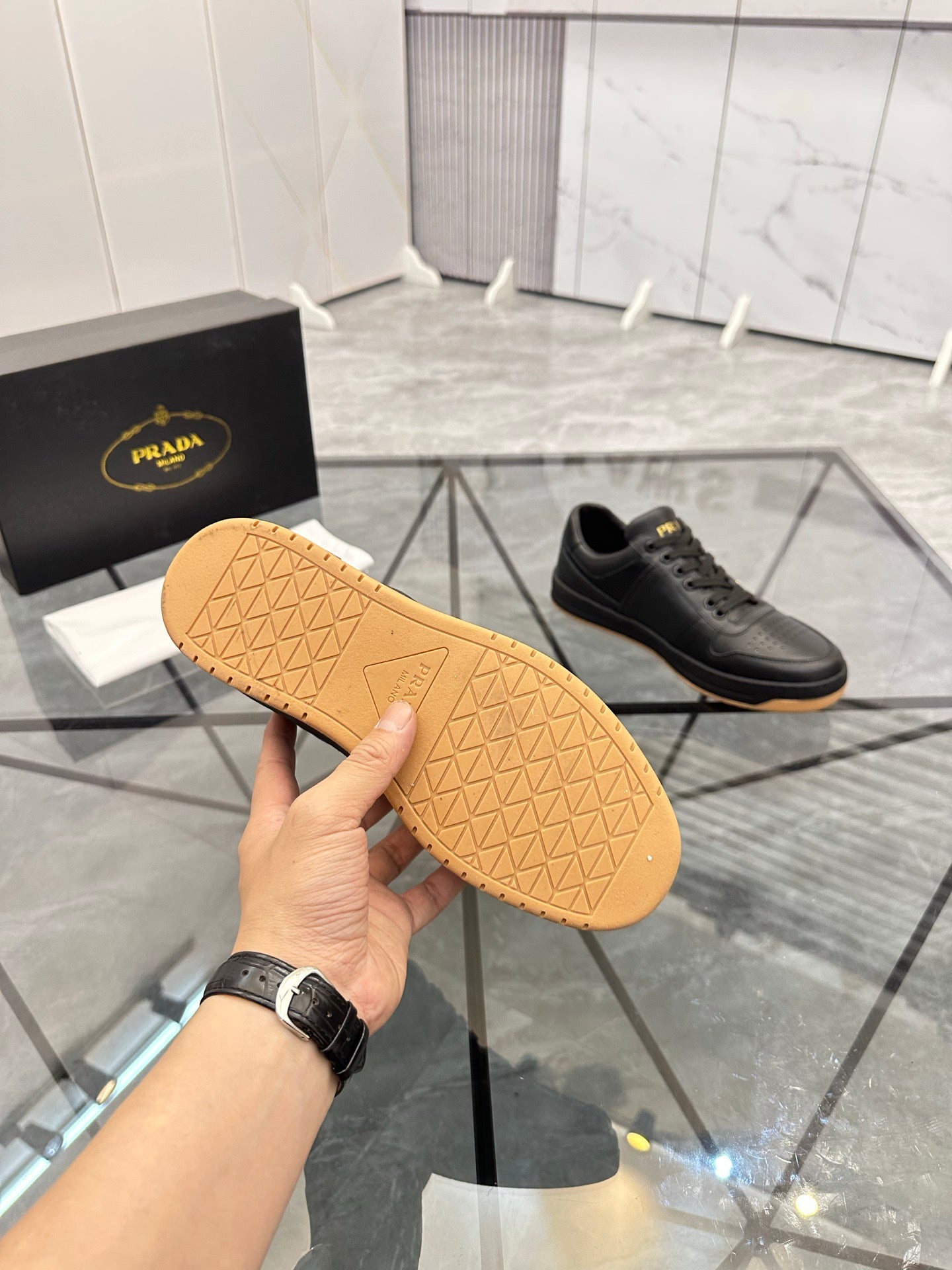 PRD Black Shoe