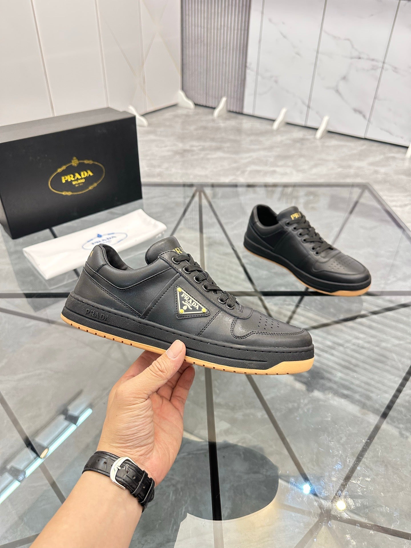 PRD Black Shoe