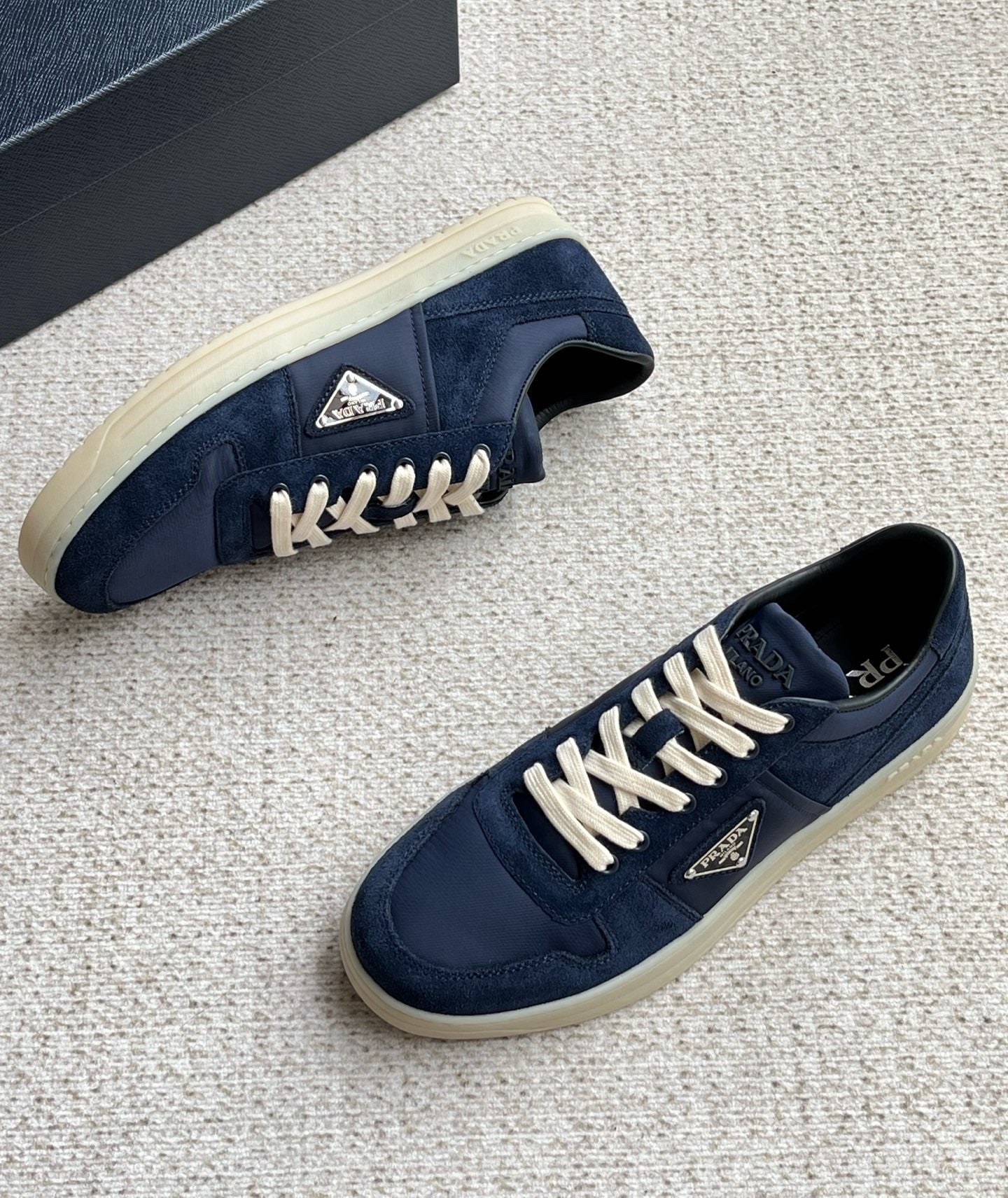 PRD Dark Blue Pelle Shoe