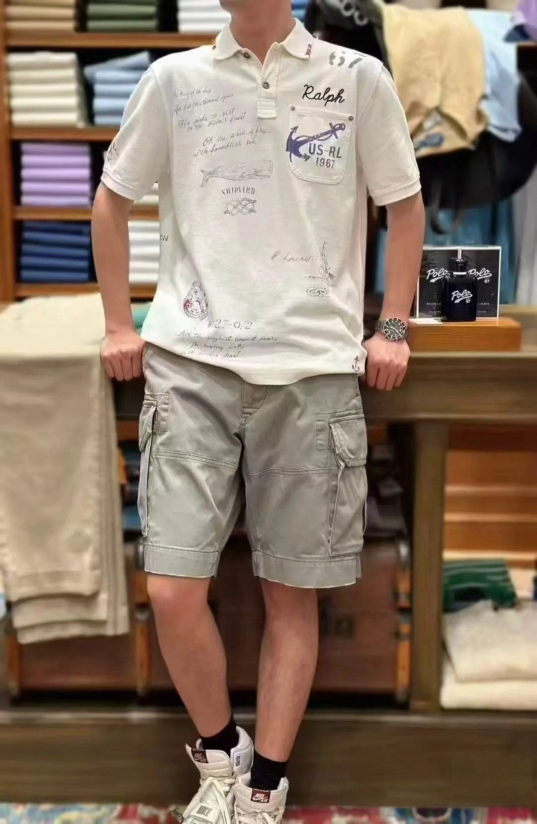 RL White Tshirt