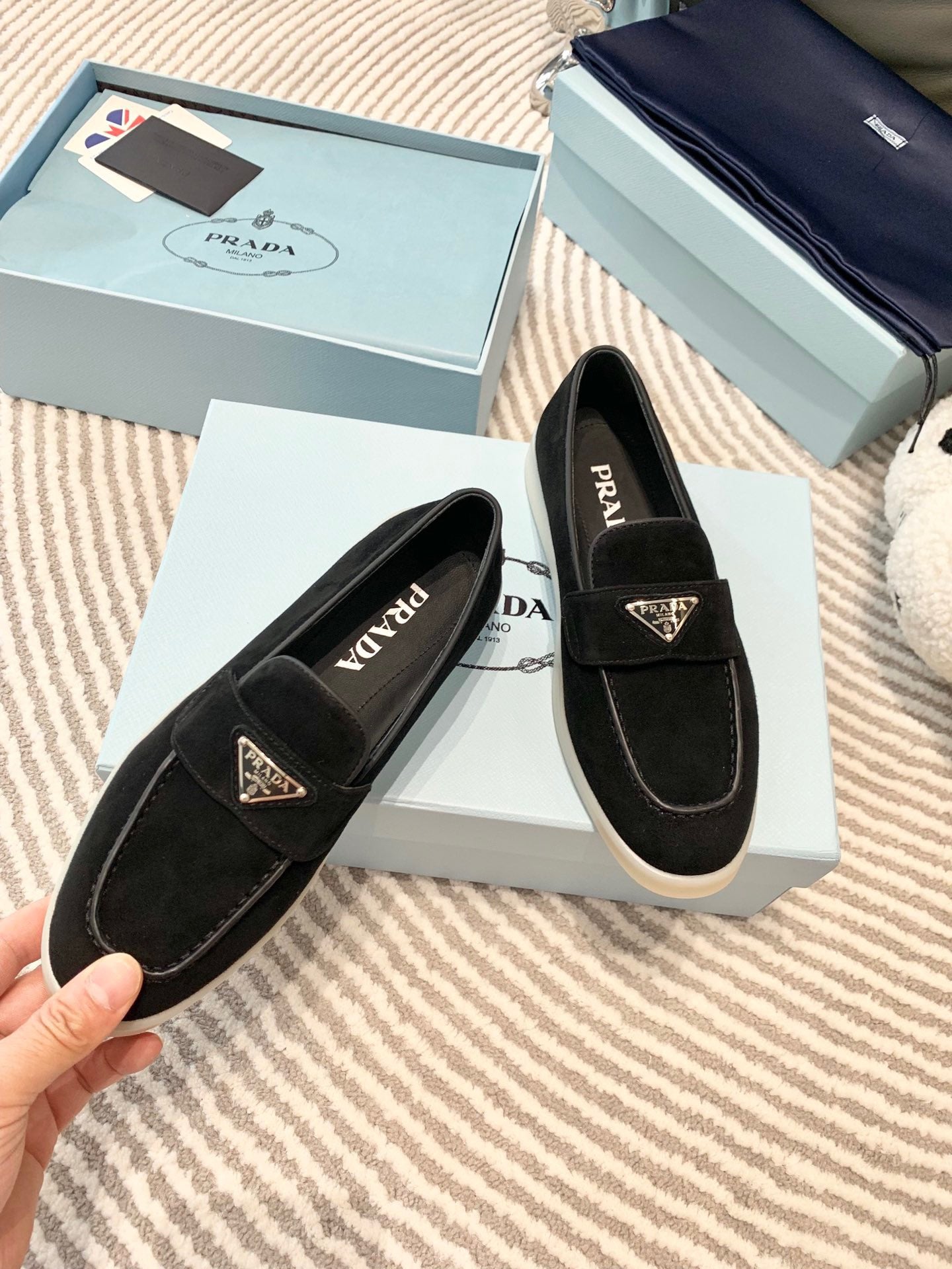 PRADA Black Loafer