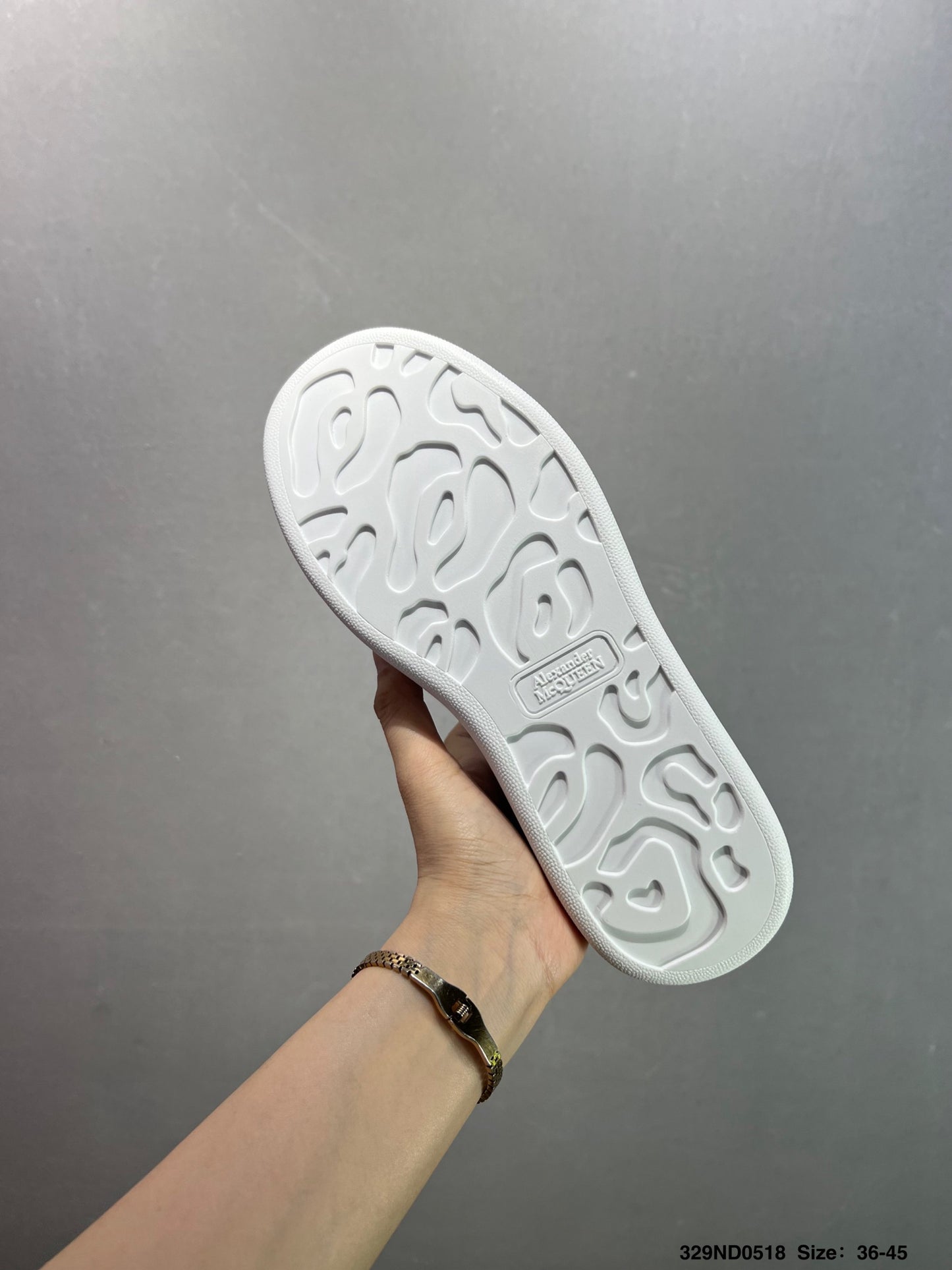 AMQ White Red Pelle Shoe