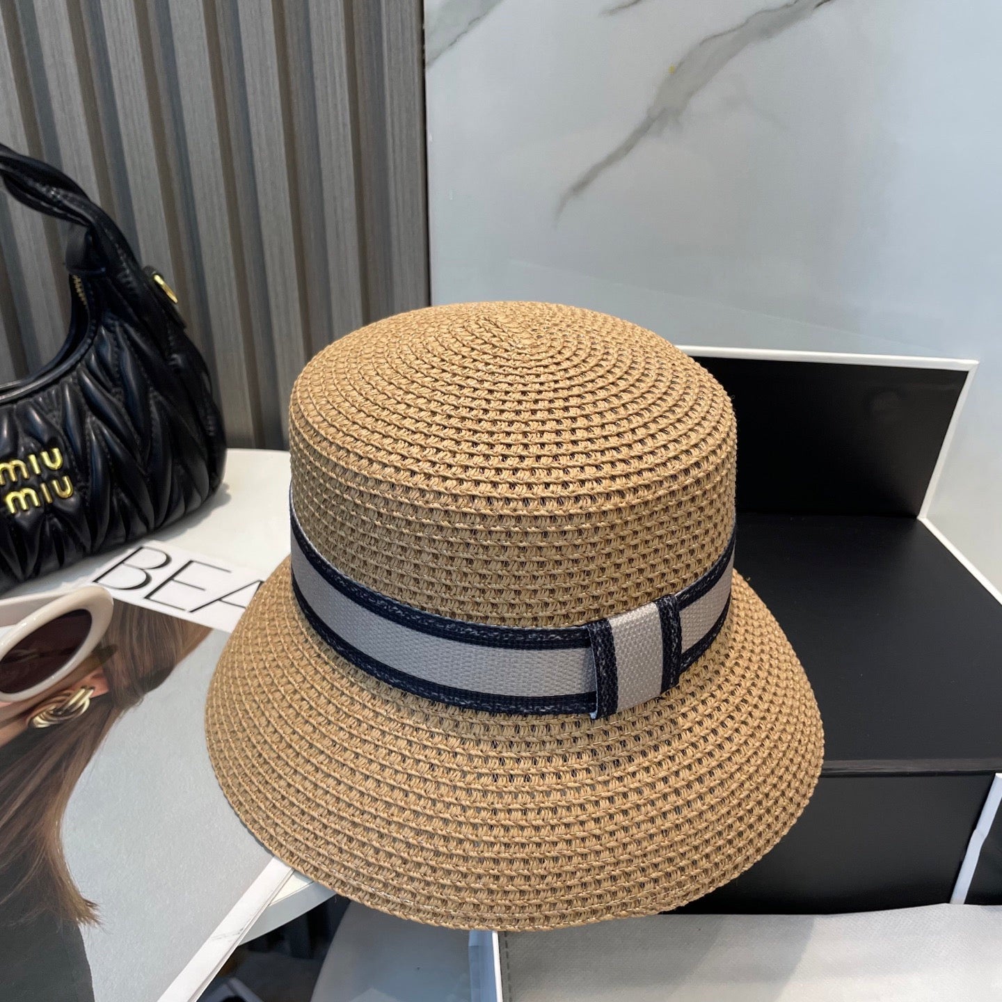 CD Wicker Hat