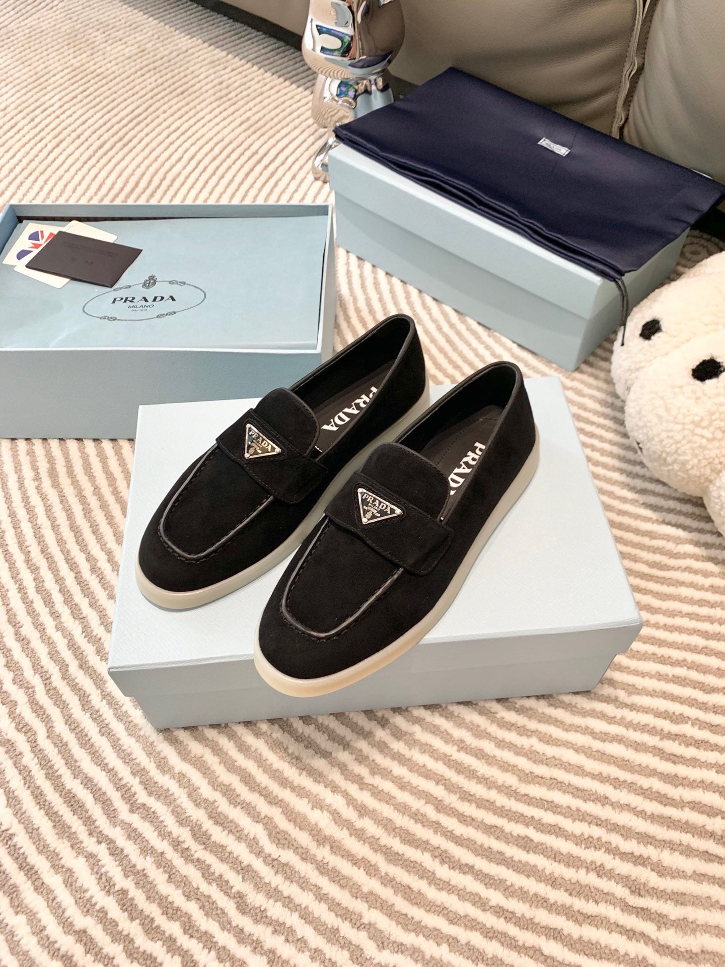 PRADA Black Loafer