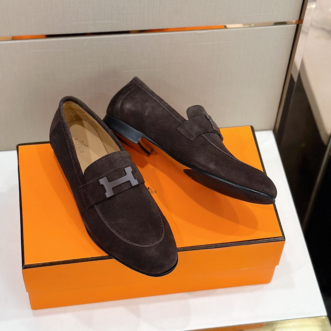 HRMS Brown Loafers