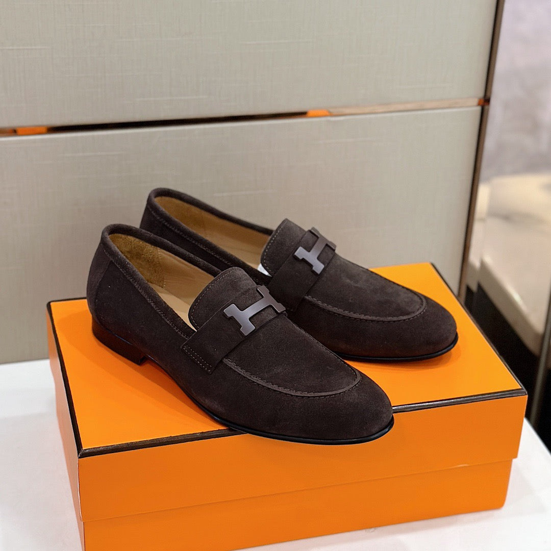 HRMS Brown Loafers