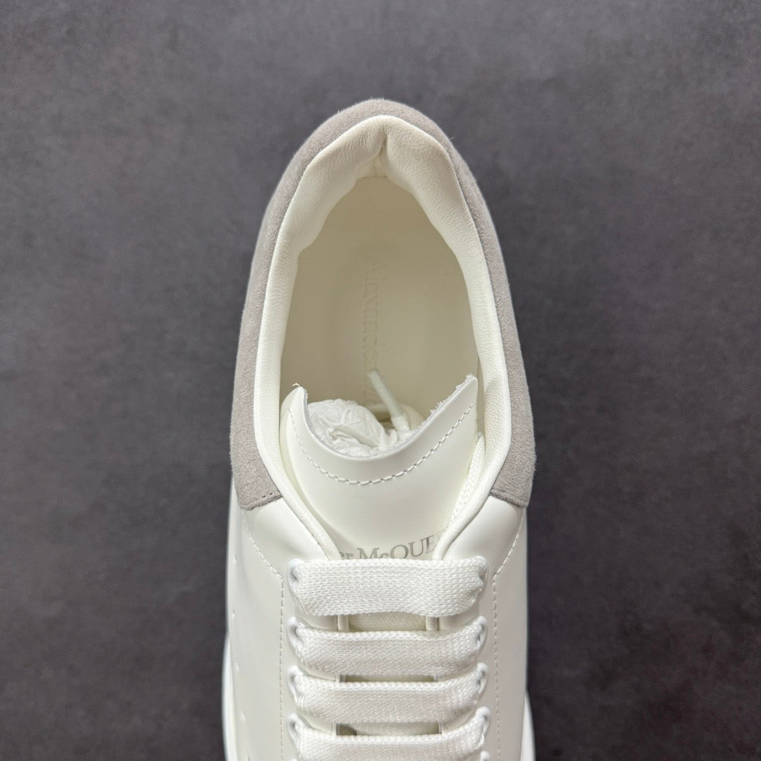 AMQ White Light Grey Pelle Shoe