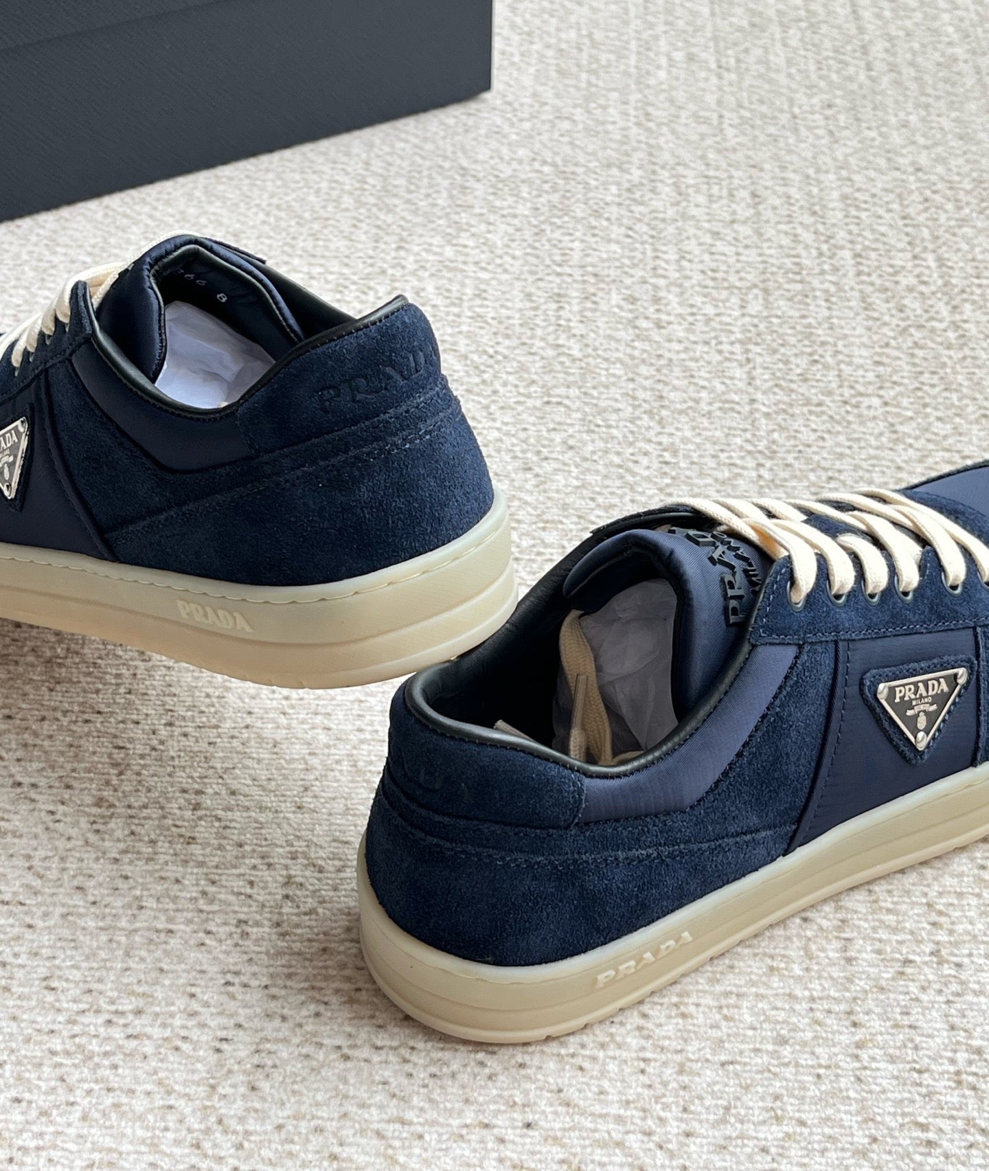 PRD Dark Blue Pelle Shoe