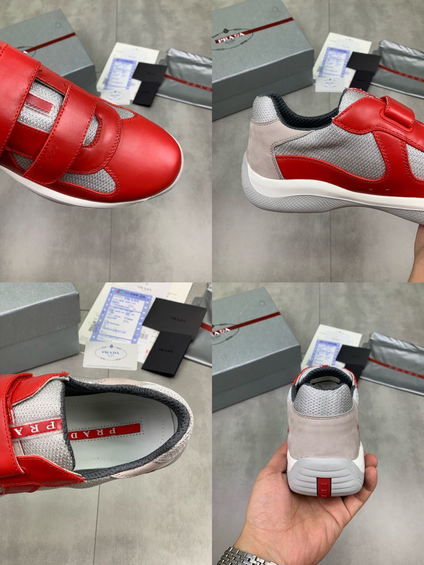 PRD Red Velcro American Cup