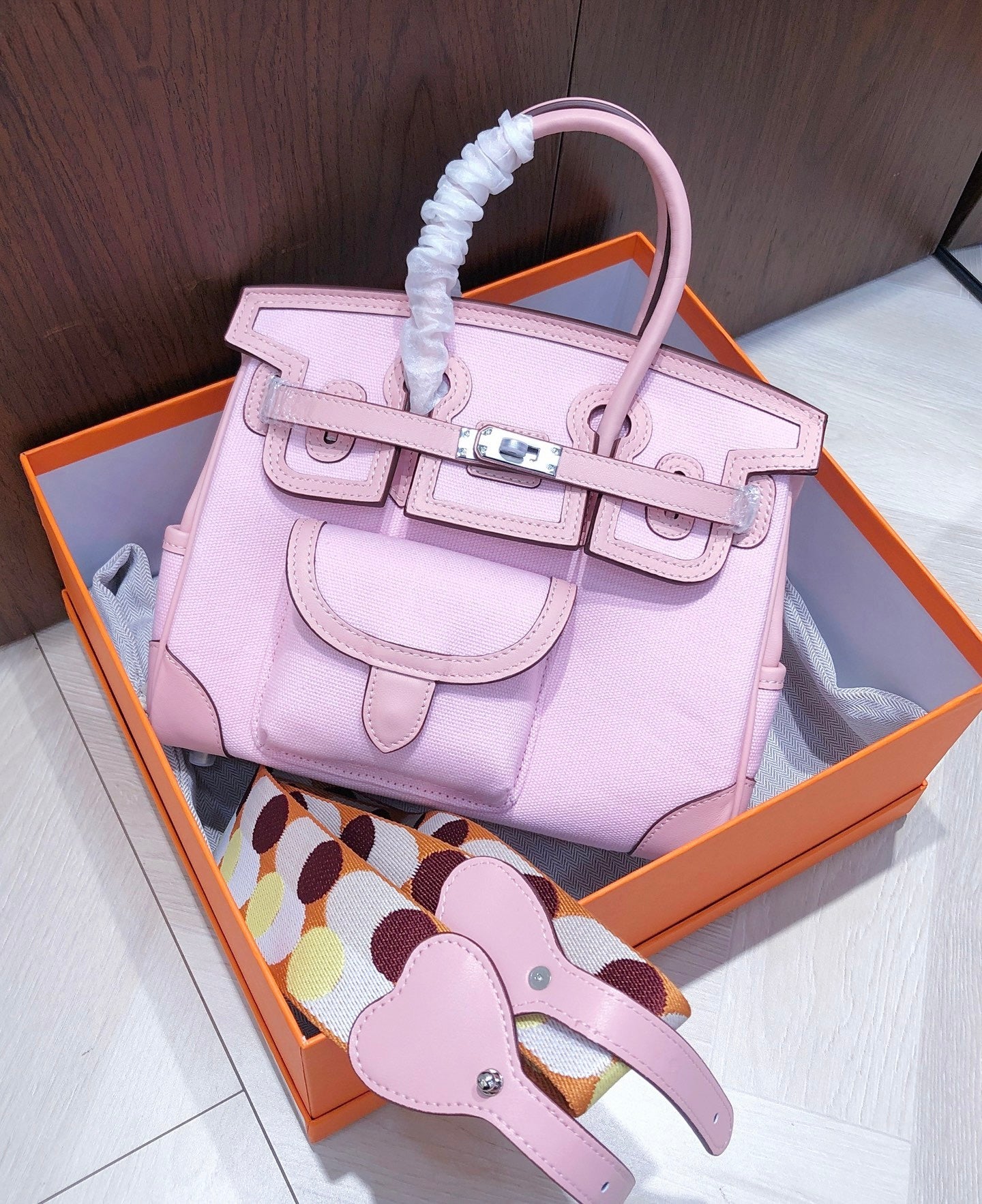 HRMS Pink Birkin Cargo