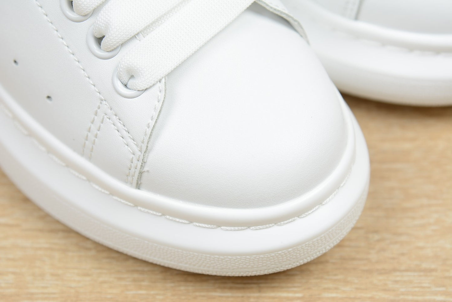 AMQ White Blue Pelle Shoe