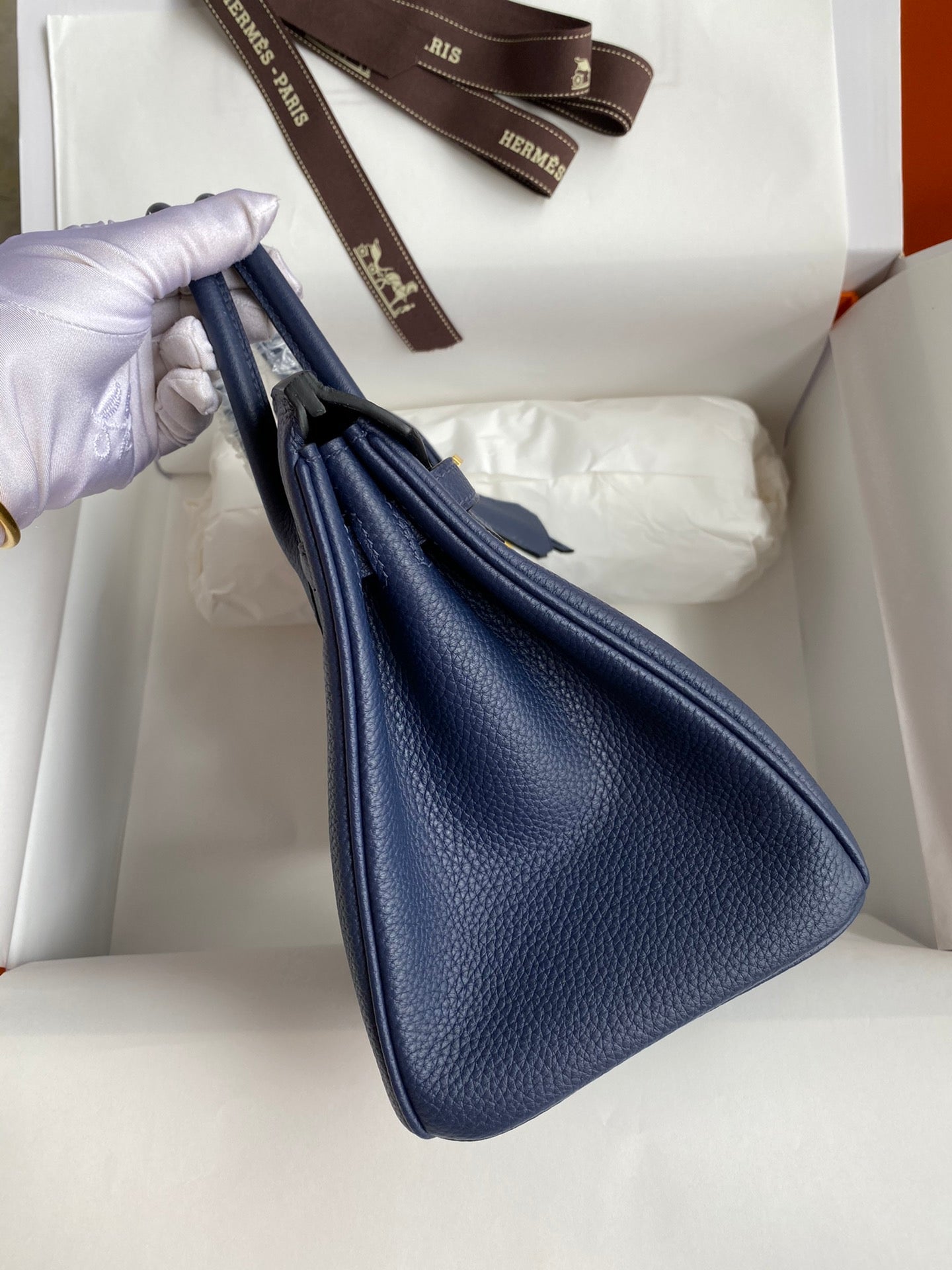 HRMS Birkin Togo Leather 25 cm