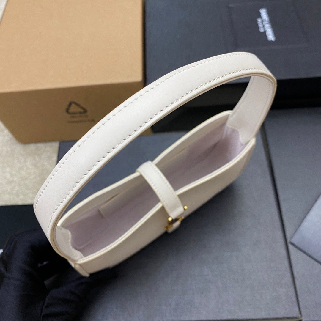 YSL White Mini Handbags