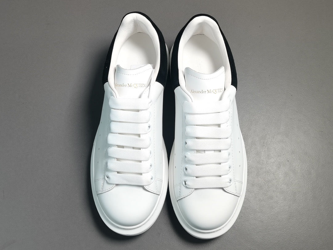 AMQ White Black Pelle Shoe