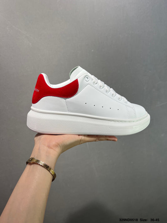 AMQ White Red Pelle Shoe