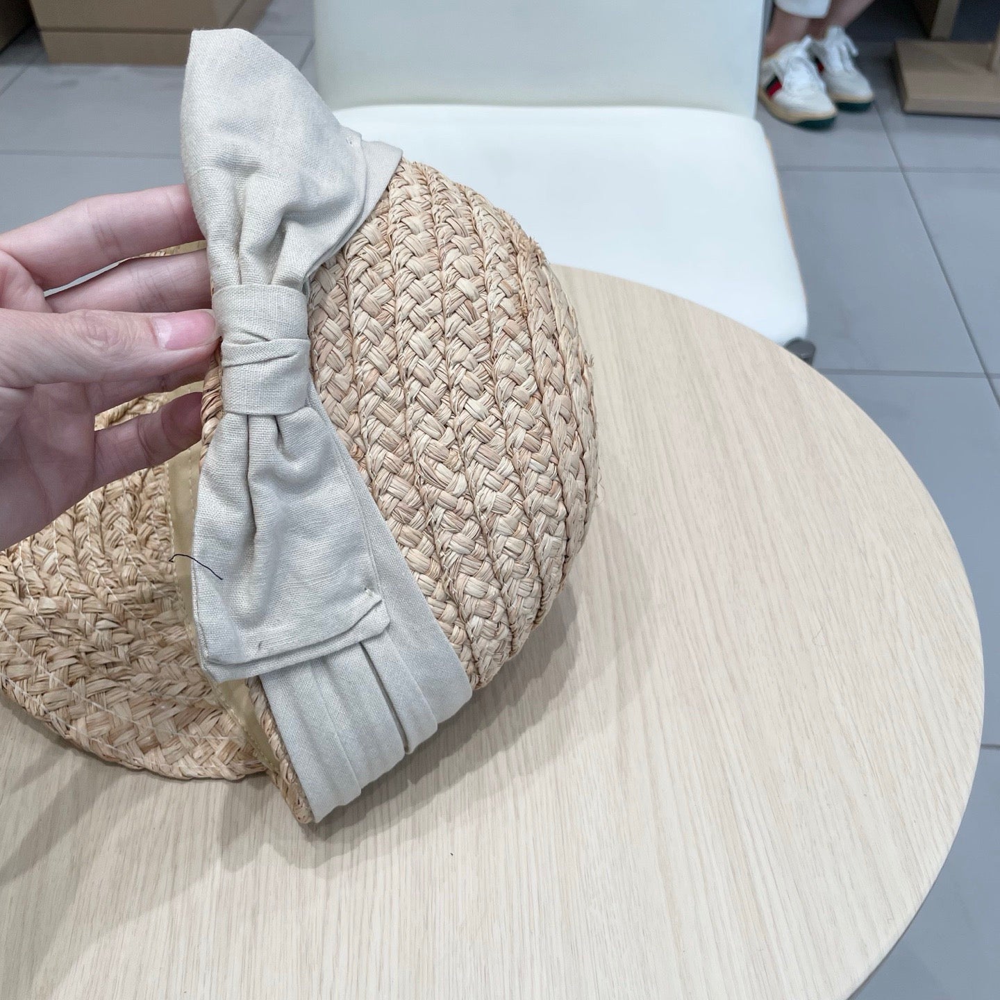 YSL Wicker Hat