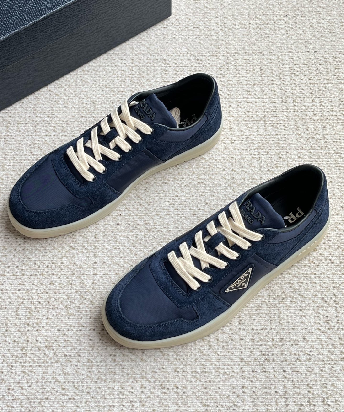 PRD Dark Blue Pelle Shoe