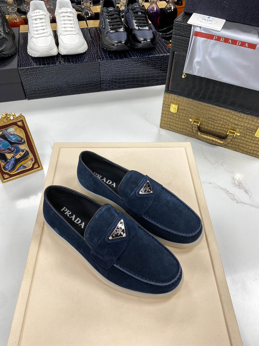 PRD Dark Blue Loafer Shoes