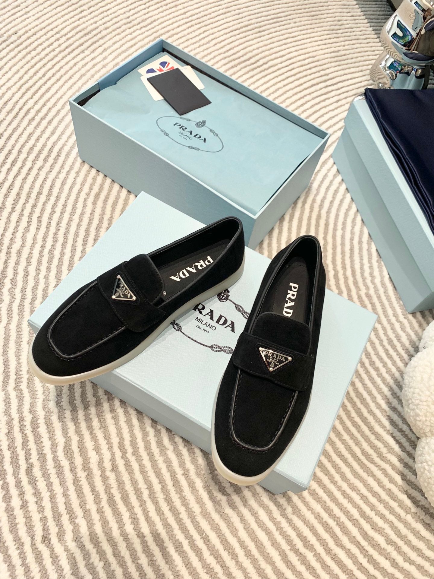 PRADA Black Loafer