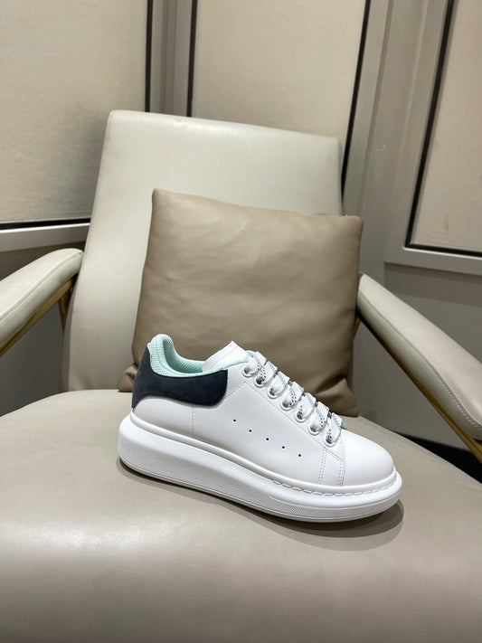 AMQ White Grey Pelle Shoe