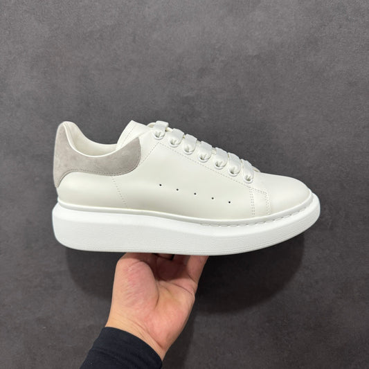 AMQ White Light Grey Pelle Shoe