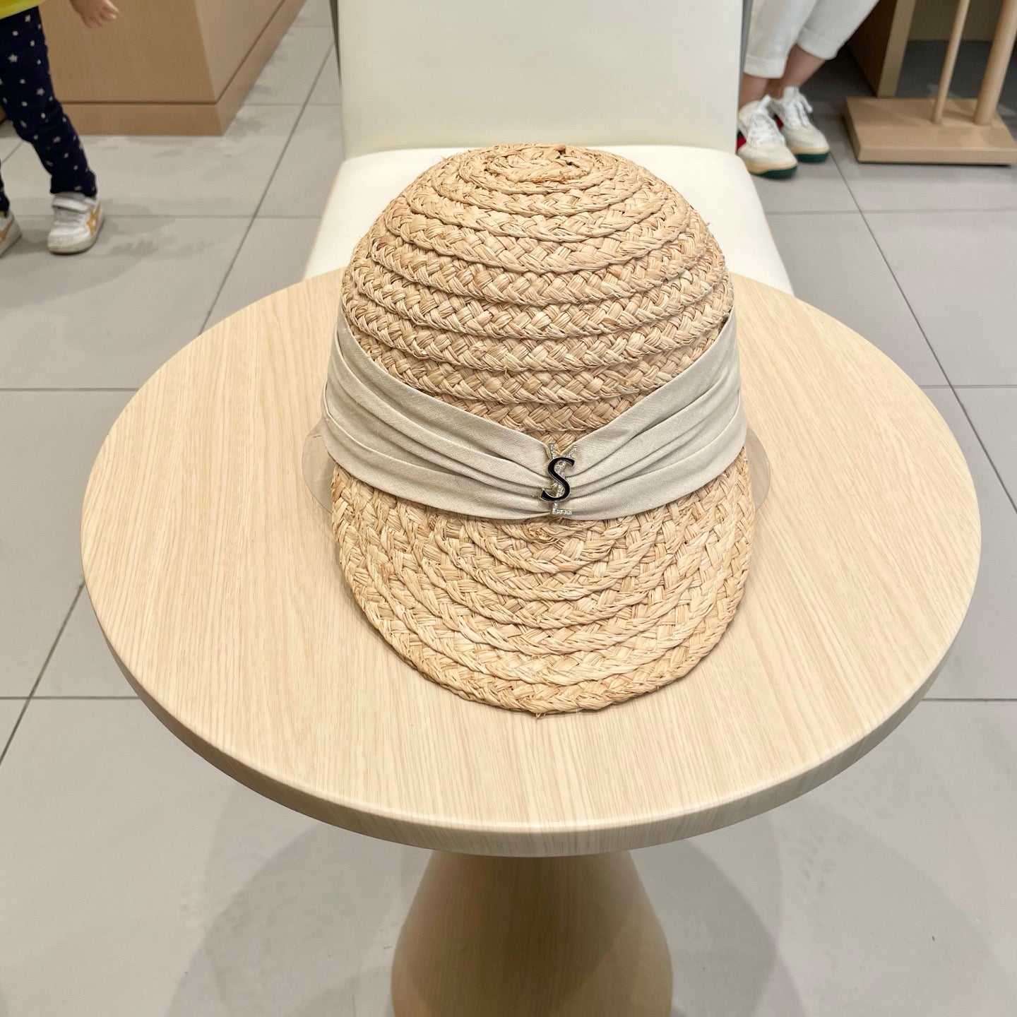 YSL Wicker Hat